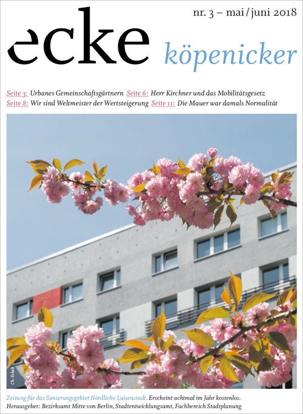 ecke Köpenicker Mai Juni 2018