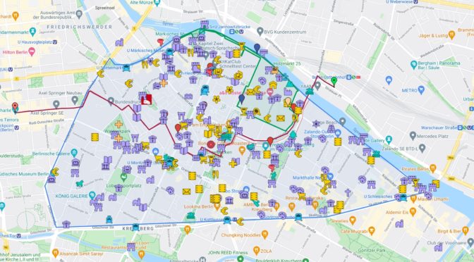 Interaktiver Stadtplan der Luisenstadt