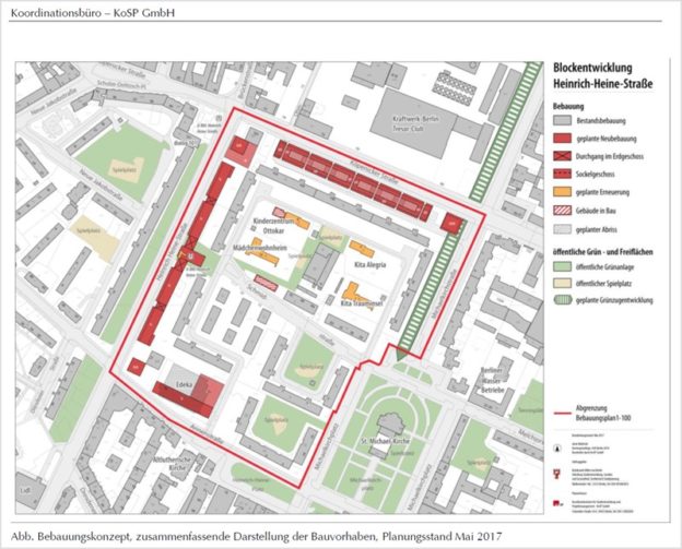 LESEN: Protokoll der Planungswerkstatt Blockentwicklung Heinrich-Heine-Straße am 17. Mai 2017