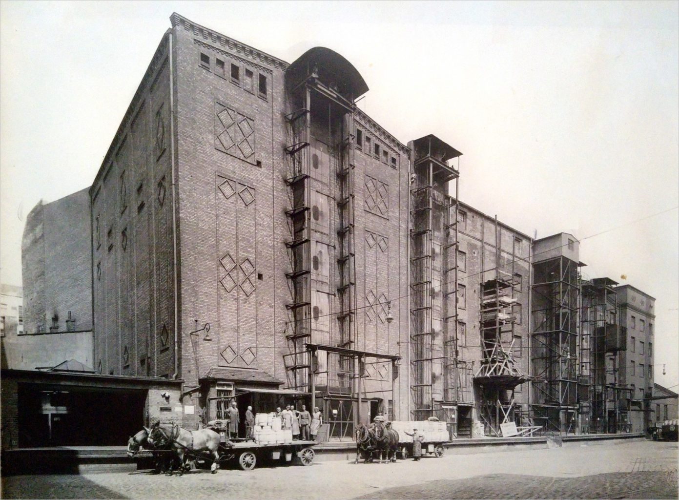 Eisfabrik Kühlhäuser 1933