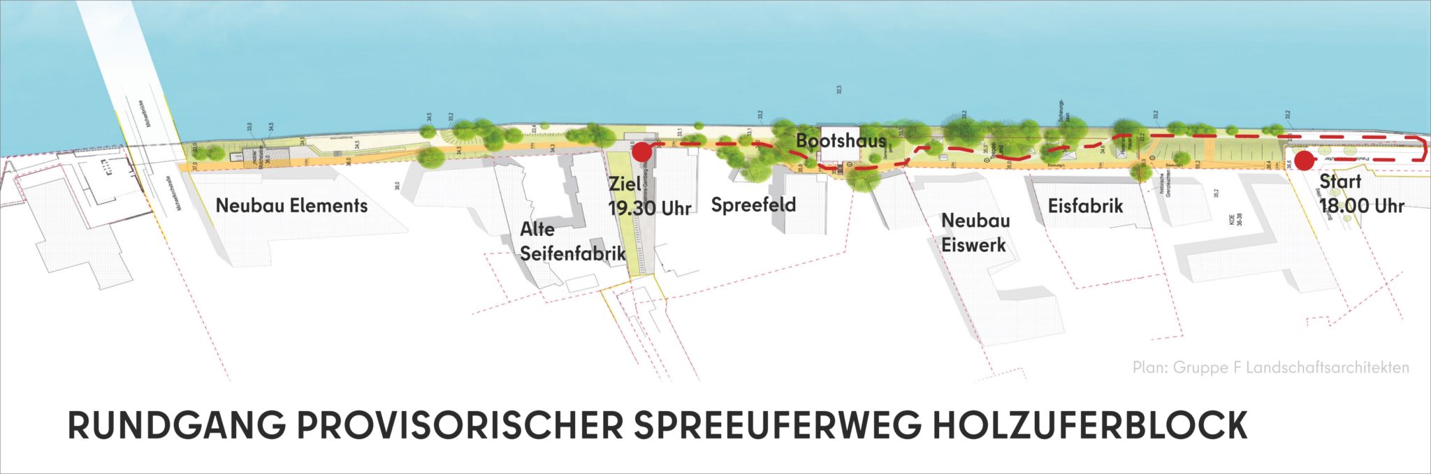 Skizze des Rundgangs