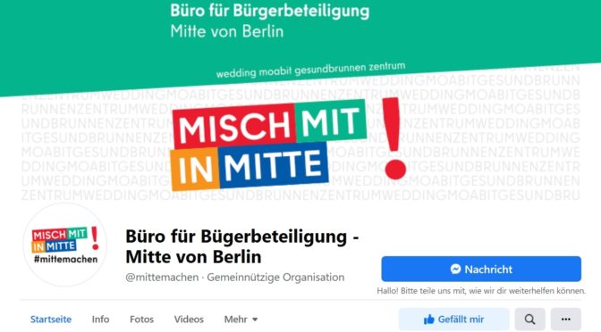 Büro für Bürgerbeteiligung möchte Mitte machen