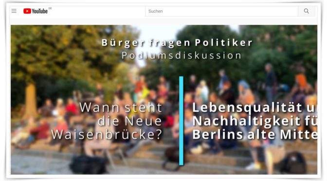 Video-Doku: Wann steht die Neue Waisenbrücke?