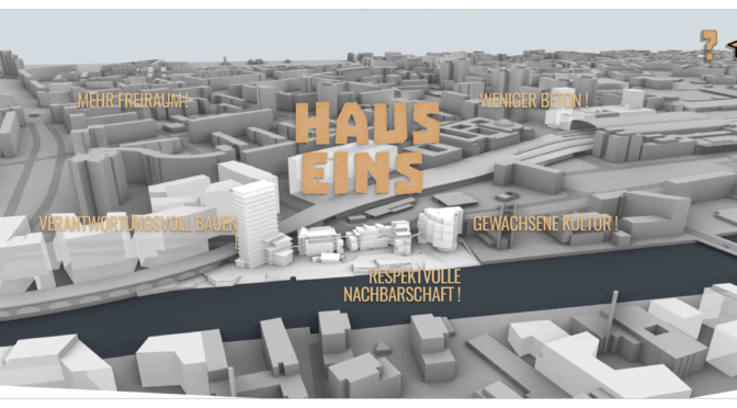 Am anderen Ufer der Spree – Haus Eins aus Holz, 60 Meter hoch