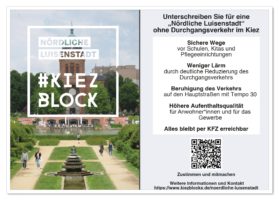 Kiezblock Petition 2022