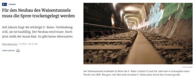 Screenshot Waisentunnel