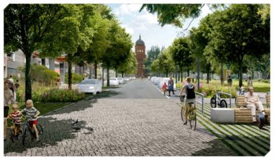 Vision für die Michaelkirchstraße. © bgmr Landschaftsarchitekten&nbsp;