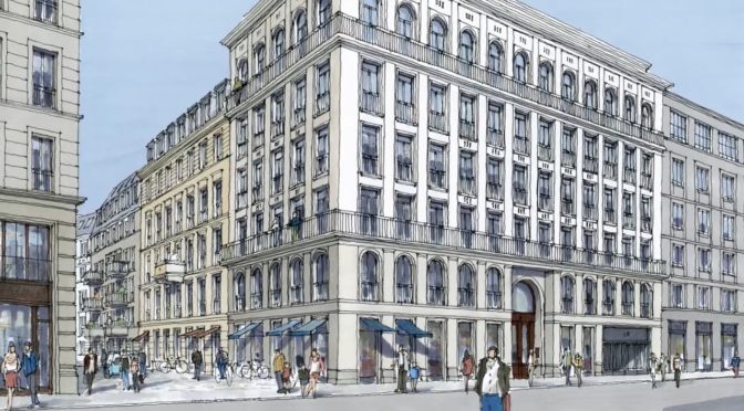 Postfuhramt wird Post Yard: Fassaden-Architektur der Gründerzeit