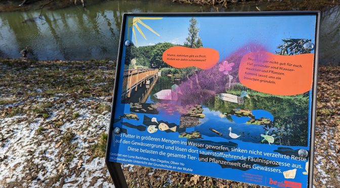 Das Engelbecken bekommt Frischwasser