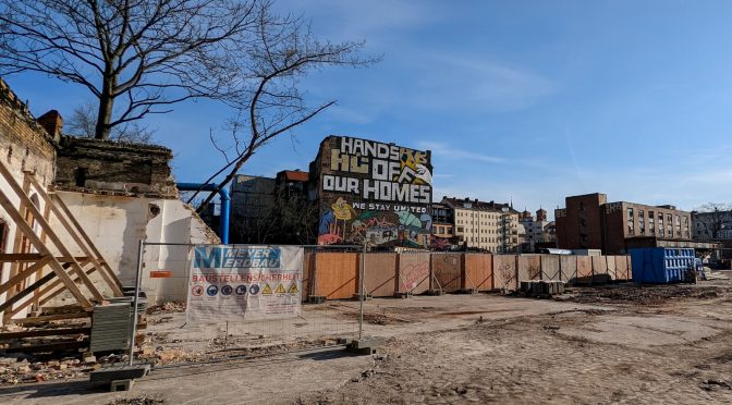 Wagenplatz neben Køpi: Bauen ohne Baugenehmigung?