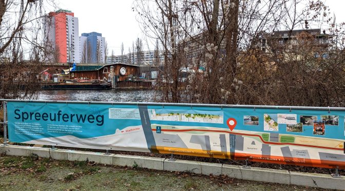 Fortschritte beim Spreeuferweg – Kompromiss bei der Wegedecke gefunden