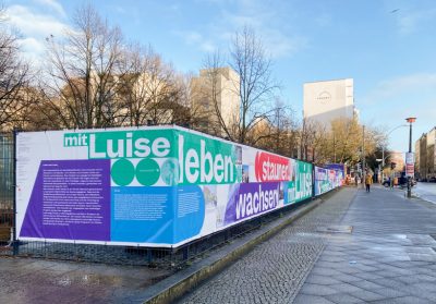 Open Air Ausstellung Leben mit Luise