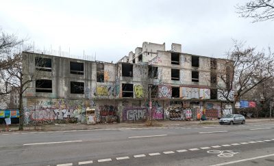 Januar 2023: Bauruine wg. OTEK