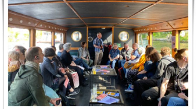 Perspektivwechsel – Die Luisenstadt vom Fluss aus gesehen