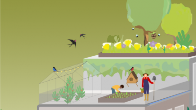 Begrünungsprogramm Cover Flyer