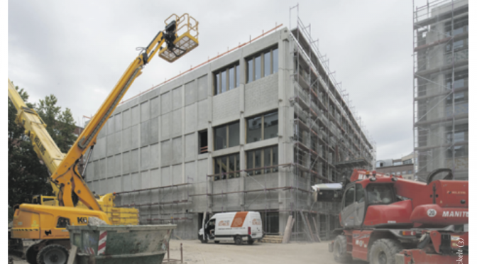 Richtfest in der Grundschule Adalbertstraße