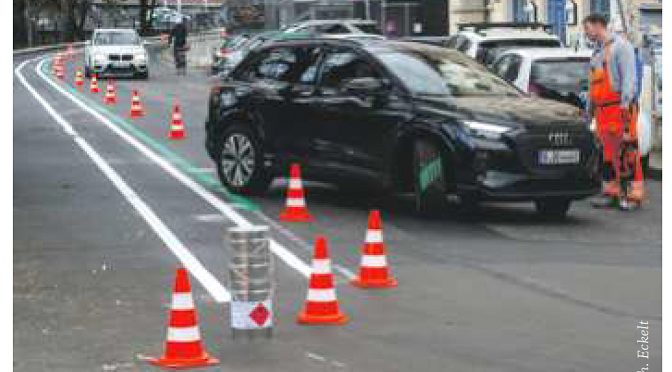 Anlieger frei – Wallstraße wird Fahrradstraße
