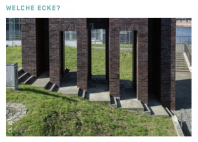 Welche Ecke. - Foto: Ch. Eckelt