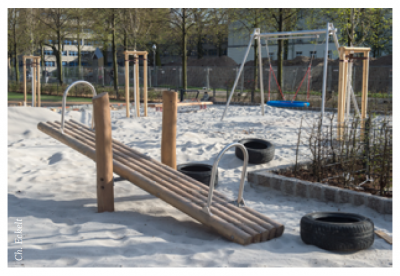 In Sanierungsgebieten wurde verstärkt in den Öffentlichen Raum investiert, z.B. in Kinderspielplätze. - Foto: Ch. Eckelt / ecke köpenicker