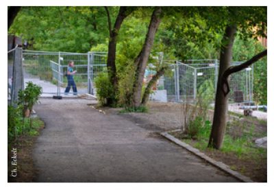 Spreeuferbaustelle 2024