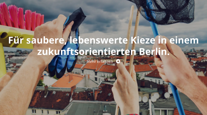 wirBERLIN räumt die Stadt auf