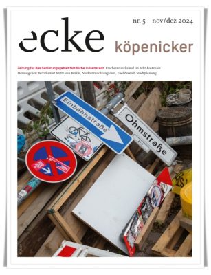ecke köpenicker No 5 November Dezember 2024 - Lesen/Herunterladen
