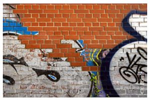 Mauer repariert (Foto: Ch. Eckelt)