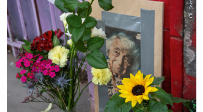 Margot Friedländers Geschichte in der Luisenstadt