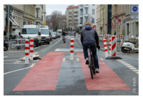 Verkehrssenatorin macht Kiezblocks zum Politikum - Foto: Ch. Eckelt