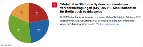Screenshot: Verkehrsbefragung Berlin Mitte - Bild: SenMVKU
