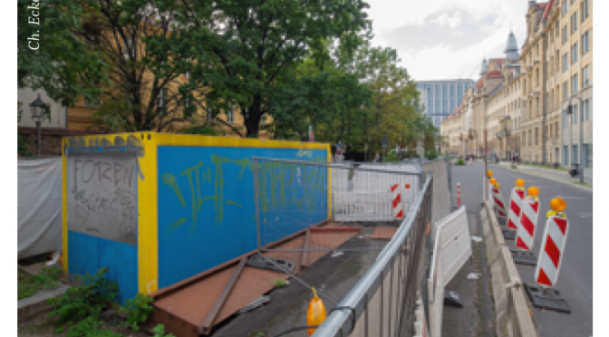 Großbaustelle Waisentunnel