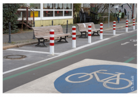 Melchiorstraße radelt