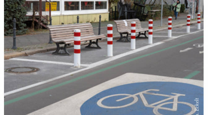 Melchiorstraße »angeradelt«. Wo sind die Parkplätze!?