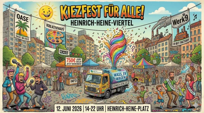 Das soziale Netz im Kiez: Ein Wegweiser durch das Heinrich-Heine-Viertel