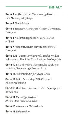 Inhalt Turm 1/2026