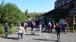 Die Begehung beginnt