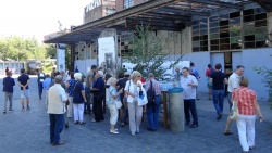 Der Investor spendierte Erfrischungen