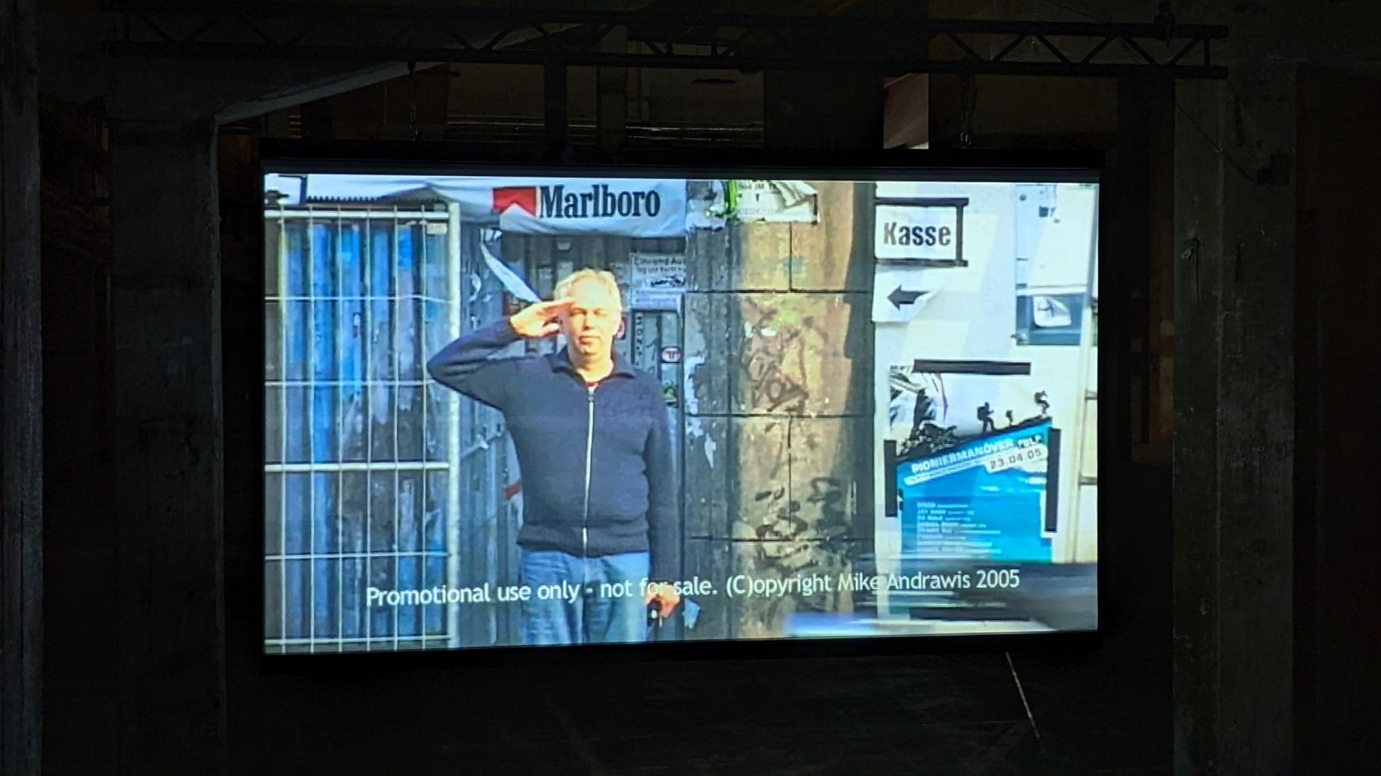 4 2005: Dimitri Hegemann nimmt Abschied vom TRESOR in der Leipziger Straße